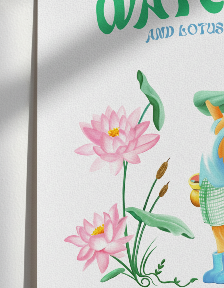 WaterIily, impression A4