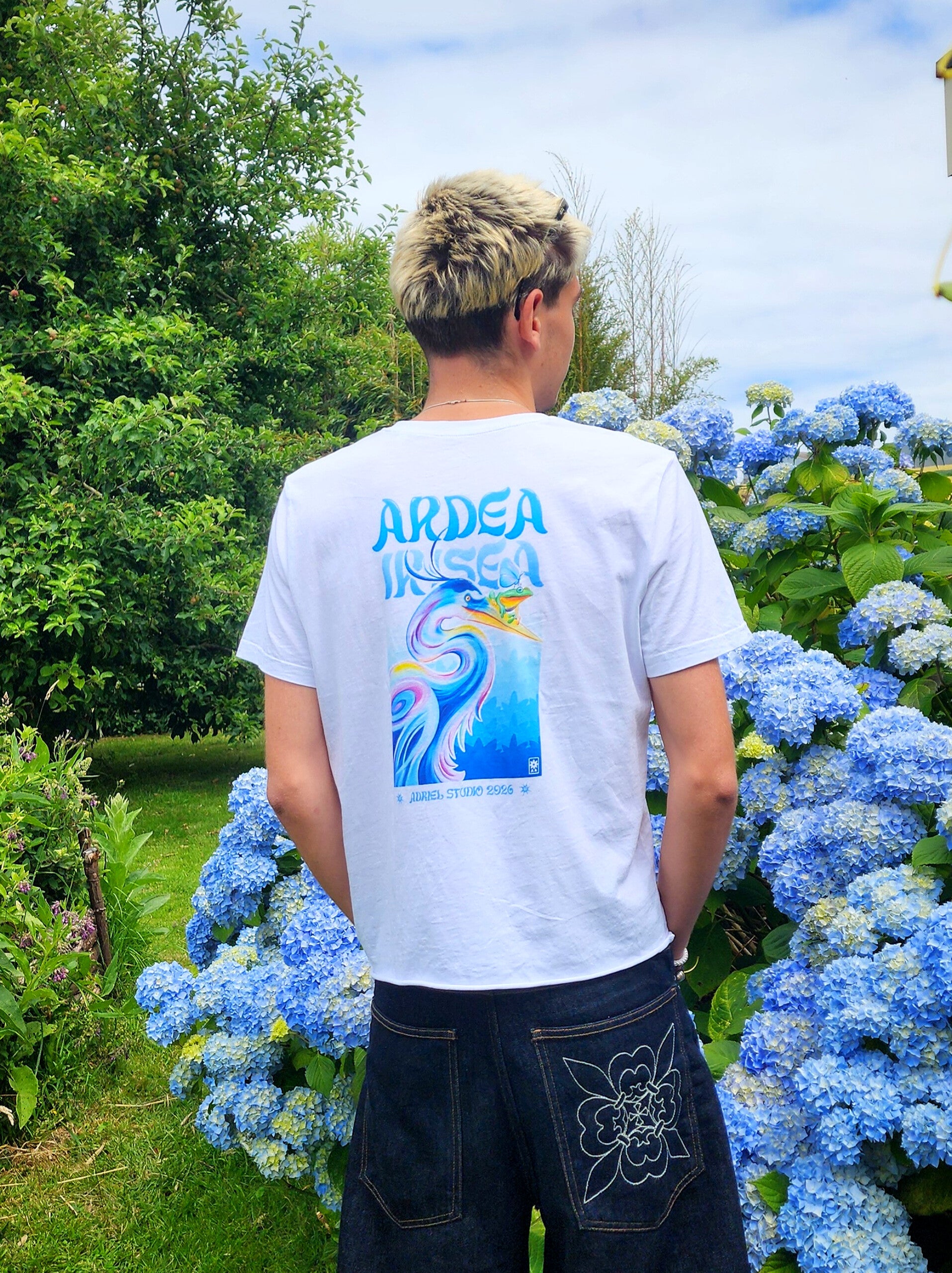 T-shirt Héron en coton bio