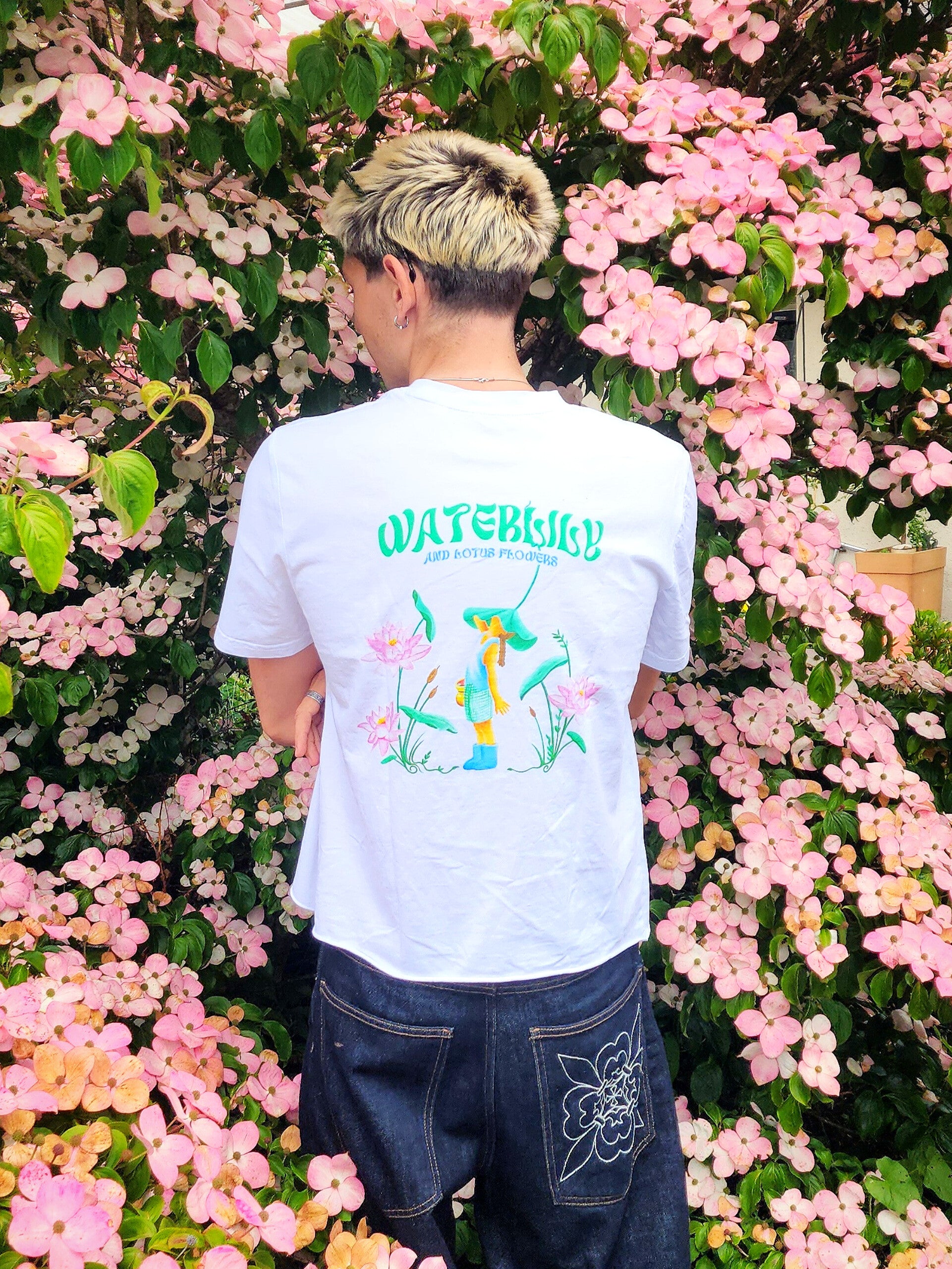 T-shirt WaterIily en coton bio