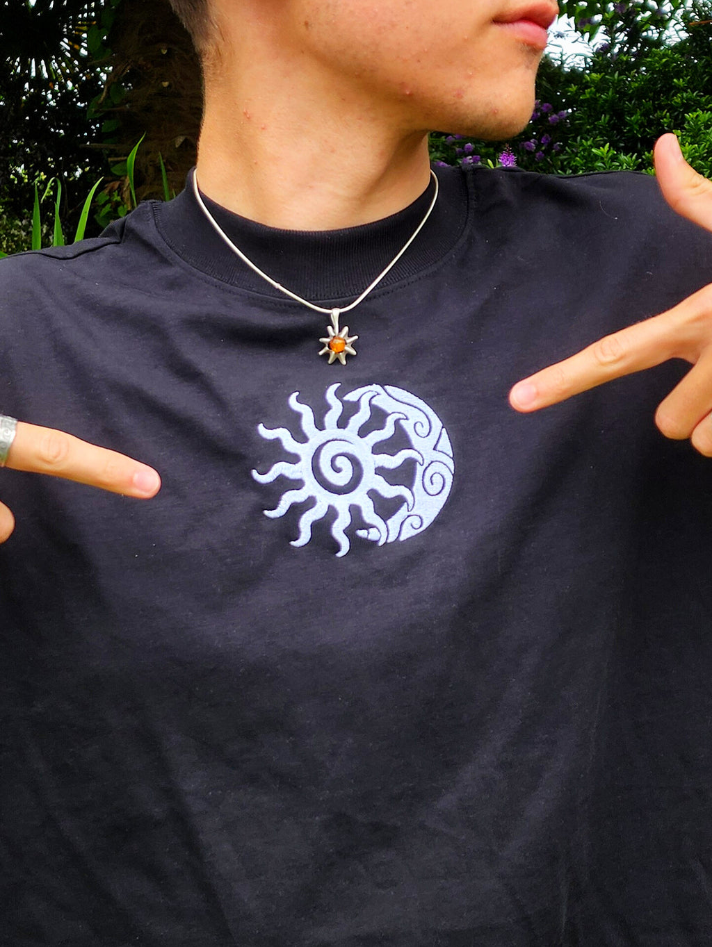 T-shirt sun & moon