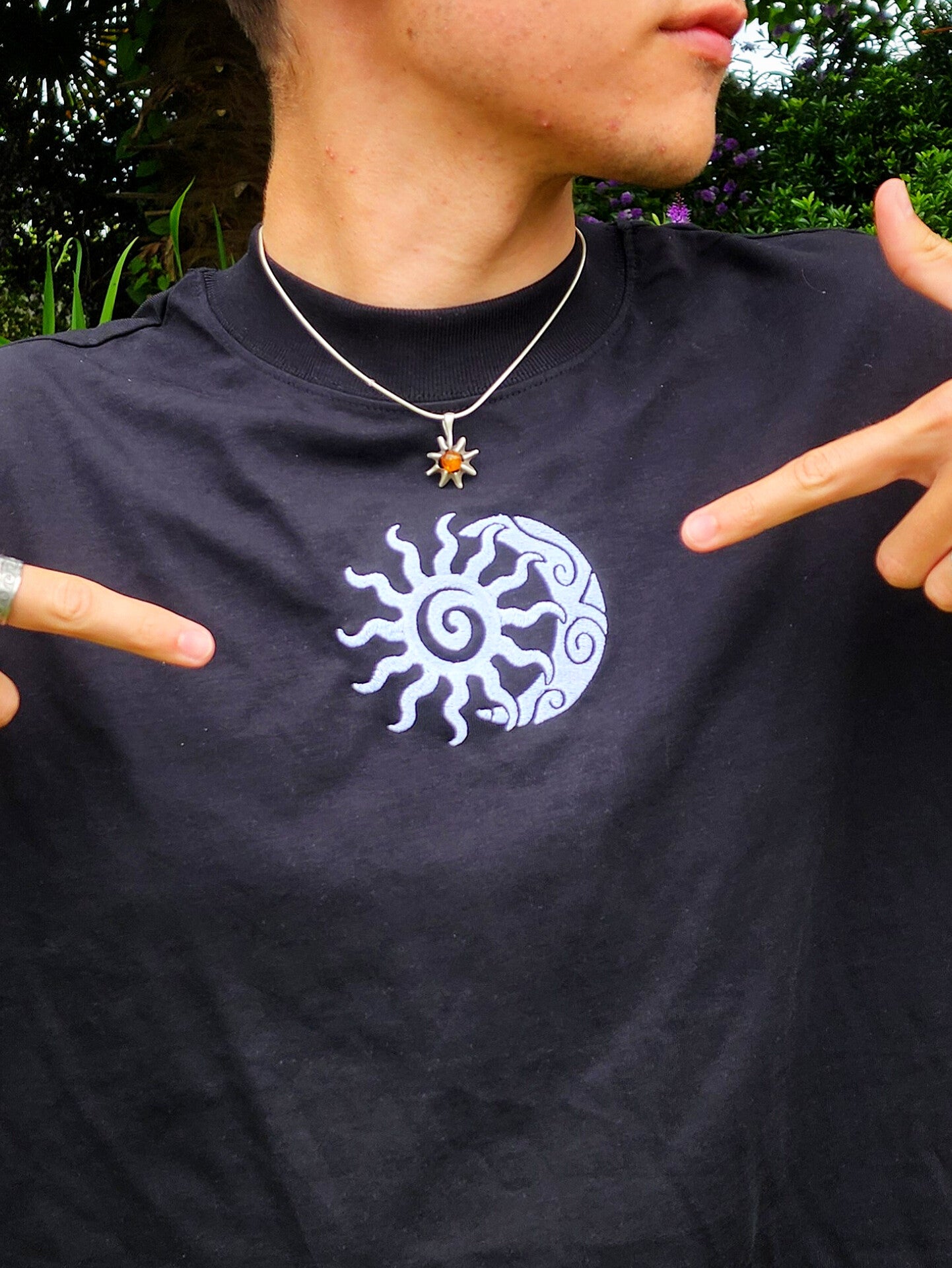 T-shirt sun & moon