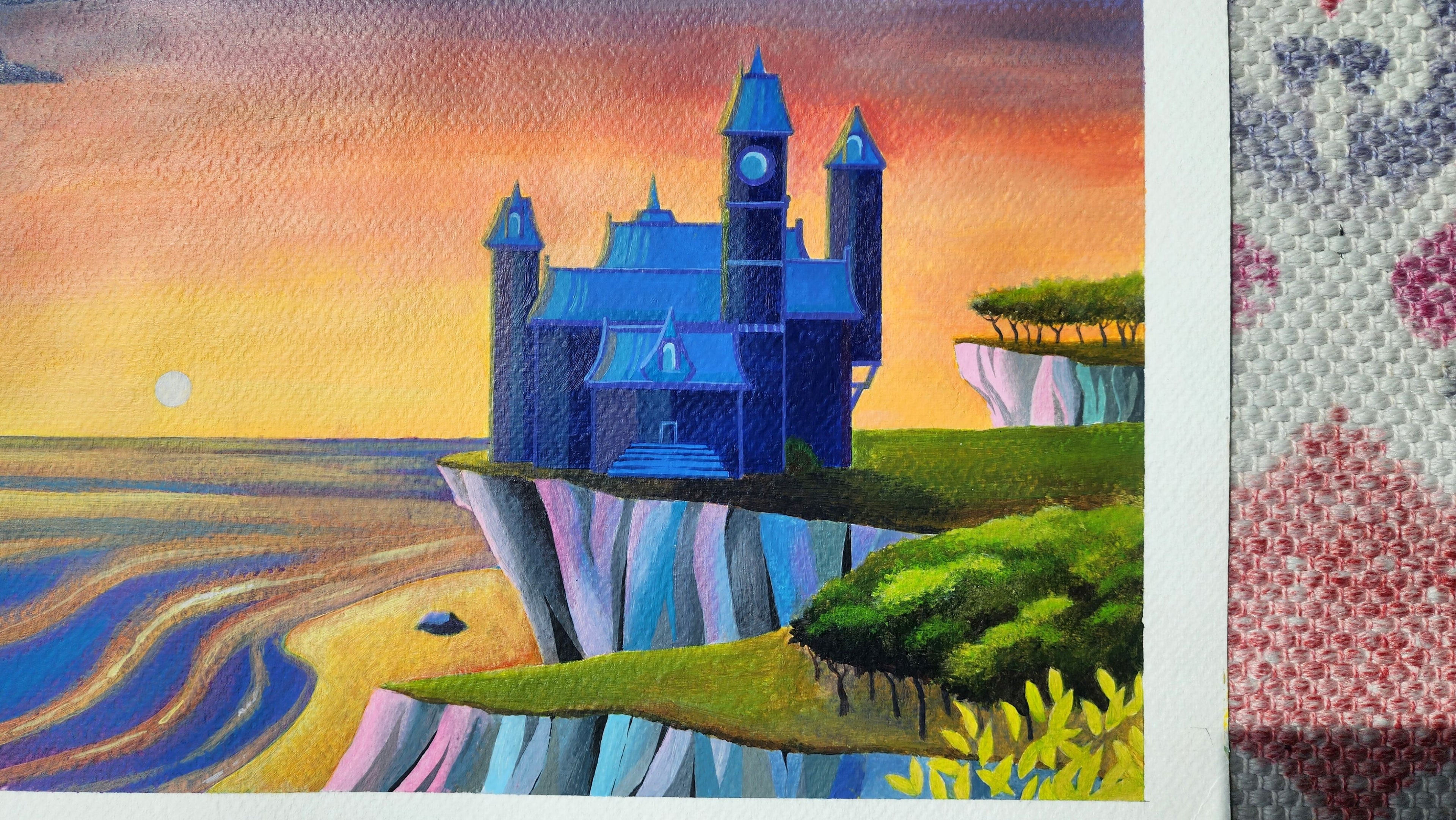 Le manoir sur la falaise