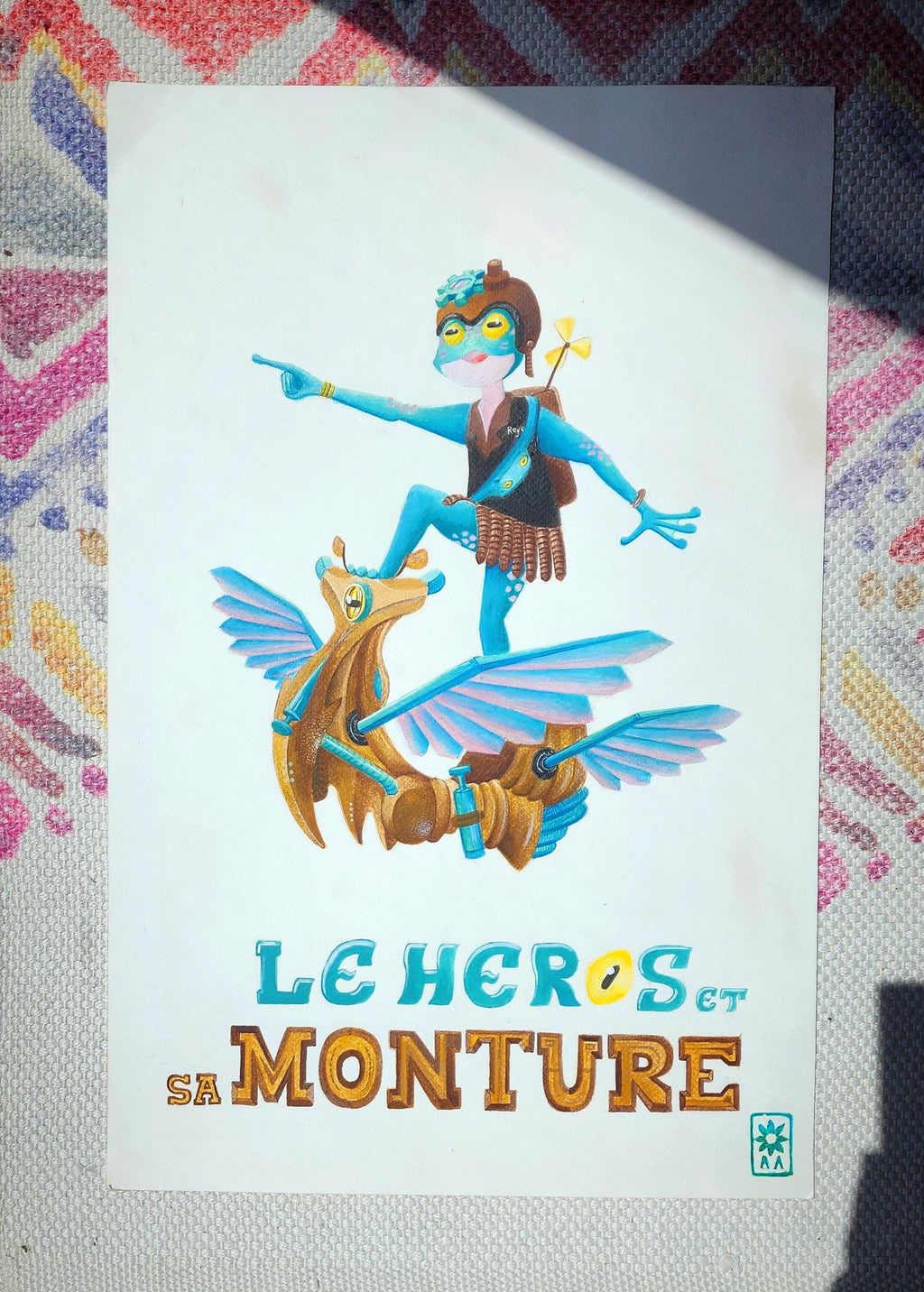 Le héros & sa Monture !